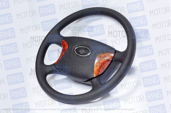 Руль Pilot Master Deluxe под дерево для ВАЗ 2108-21099, 2110-2112, 2113-2115