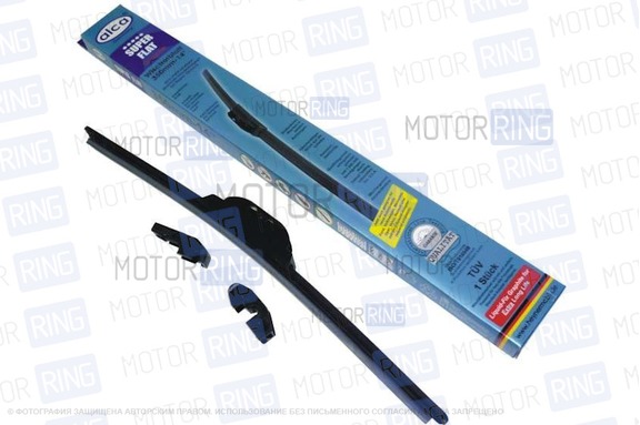 Щетка стеклоочистителя бескаркасная Alca Super Flat 26 дюймов (65см)