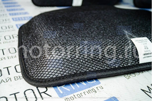 Формованные коврики EVA 3D Boratex в салон для Kia Rio 4 с 2017 года выпуска