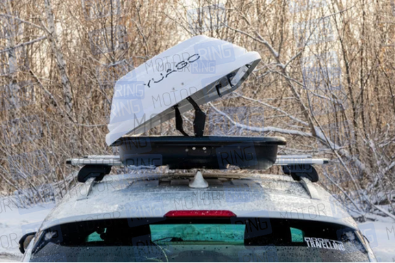 Спортивный автобокс YUAGO Cosmo 210 тиснение EuroLock 485 литров