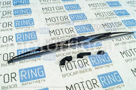 Каркасная щетка стеклоочистителя всесезонная Goodyear FRAME 20"/51 см (3 адаптера)