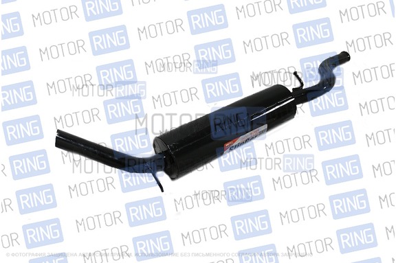 Глушитель прямоточный основной Stinger Auto BASS для Лада Калина седан, универсал