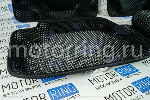 Формованные коврики EVA 3D Boratex в салон для Opel Astra H 2004-2010 г.в.