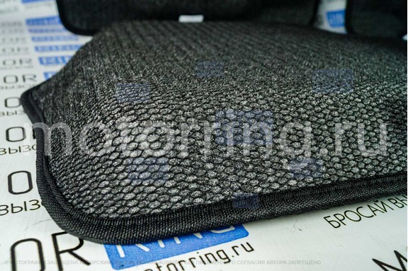 Формованные коврики EVA 3D Boratex в салон для Opel Astra H 2004-2010 г.в.