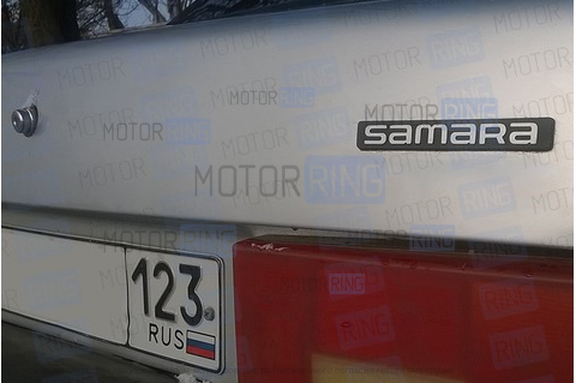 Шильдик SAMARA на крышку багажника для ВАЗ 2108-21099