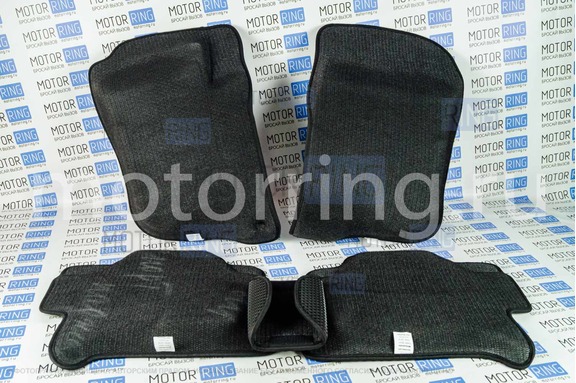 Формованные коврики EVA 3D Boratex в салон для Mitsubishi Pajero Sport 2008-2016 г.в.
