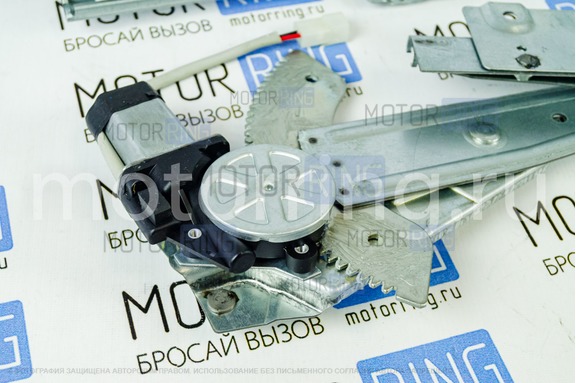 Передние электростеклоподъёмники КАТРАН рычажного типа для ВАЗ 2109, 21099, 2114, 2115