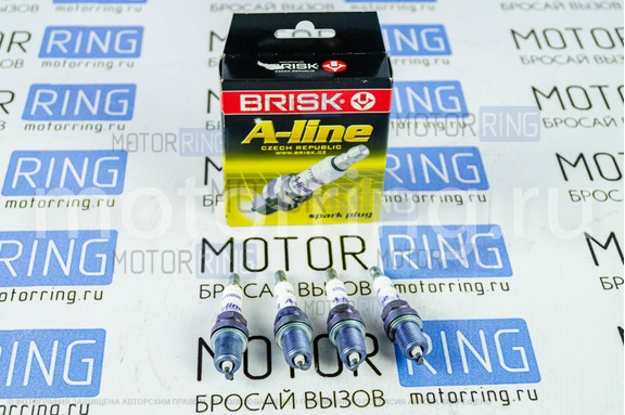 Комплект свечей зажигания Brisk A-Line №28 для 8 кл Лада Ларгус