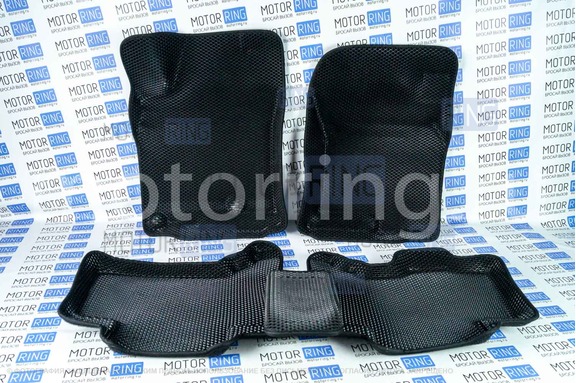 Формованные коврики EVA 3D Boratex в салон для Toyota Land Cruiser Prado 150 5 мест 2009-2015 г.в.
