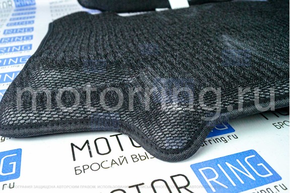 Формованные коврики EVA 3D Boratex в салон для Toyota Land Cruiser Prado 150 5 мест 2009-2015 г.в.