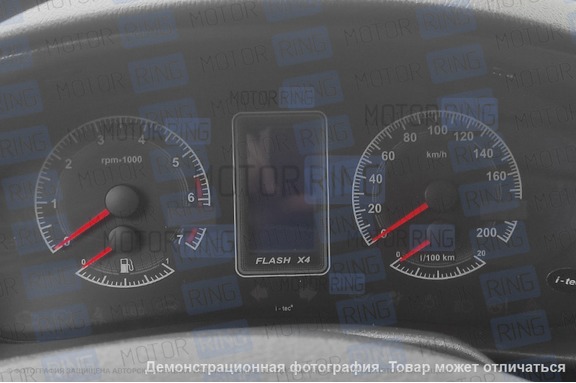 Электронная комбинация приборов Flash X4 для Лада Приора, Калина, ВАЗ 2110-2112