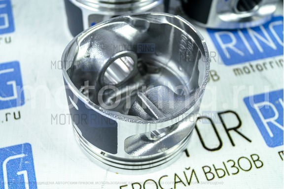 Поршни с пальцами МоторДеталь (82,8мм A) для ВАЗ 2108-21099, 2110, 2111, 2115, Лада Ока с двигателями ВАЗ 11113, 21083
