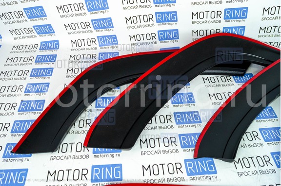 Накладки на колесные арки АртФорм для Renault Duster 2011-2015 г.в.