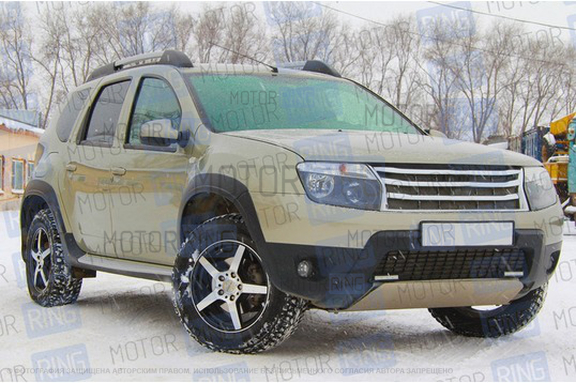 Накладки на колесные арки АртФорм для Renault Duster 2011-2015 г.в.