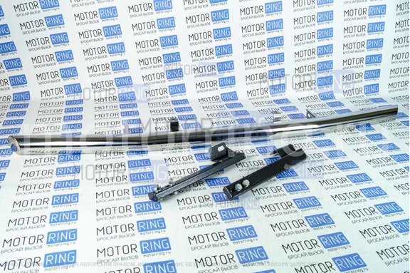 Защита переда ТехноСфера из нержавеющей стали Труба d63,5 для Лада 4х4, Нива Легенд
