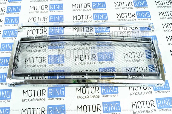 Декоративная решетка радиатора GT металлизированная для ВАЗ 2107
