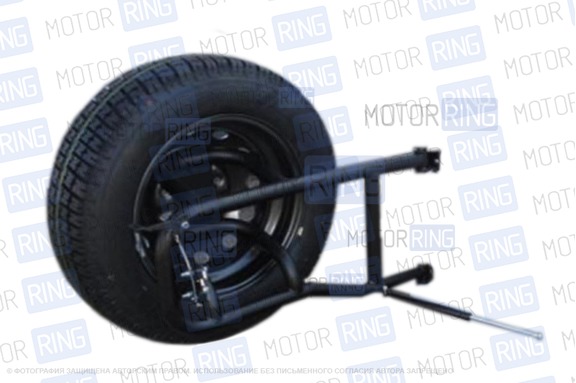 Кронштейн запасного колеса N-Parts с доводчиком для Лада 4х4, Нива Легенд