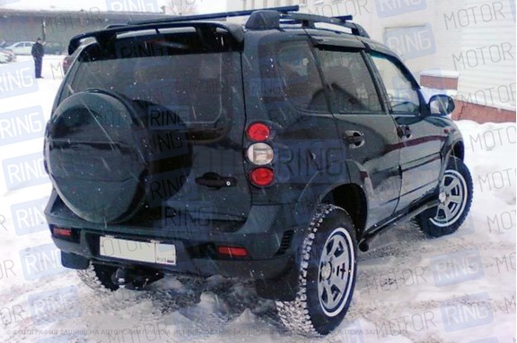Силовые пороги N-Parts стальные для Шевроле Нива
