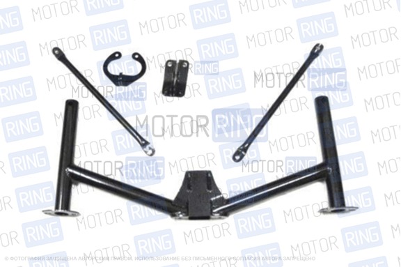 Кронштейн лебедки N-Parts (съемный) квадрат для Лада 4х4, Нива Легенд