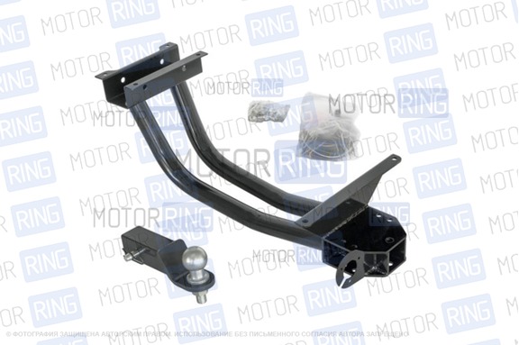 Фаркоп N-Parts усиленный Урбан с квадратом под лебедку для Лада 4х4, Нива Легенд