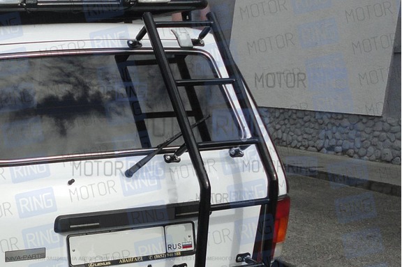 Лестница N-Parts на правую сторону задней двери под 4 точки крепления для Лада 4х4, Нива Легенд