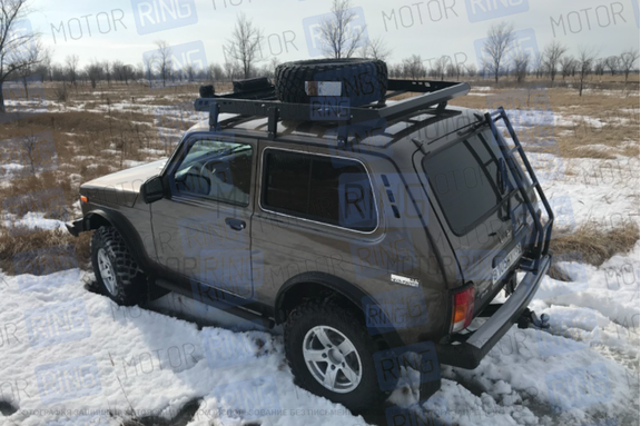 Экспедиционный разборный багажник N-Parts для 3-дверной Лада 4х4, Нива Легенд