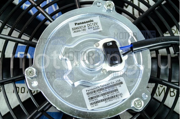 Вентилятор охлаждения радиатора кондиционера Panasonic для Лада Калина, Приора