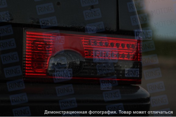 Светодиодные задние фонари красные с тонированной полосой для ВАЗ 2108-21099, 2113, 2114