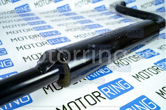 Резонатор с гофрой Stinger Auto с креплением старого образца под двигатель 1.6л для ВАЗ 2110-2112