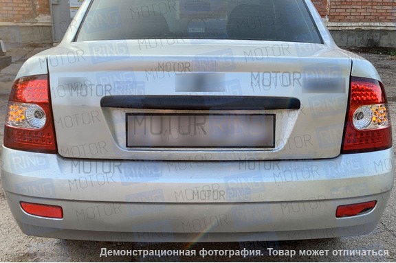 Задние фонари с диодными повторителями, стопами и габаритами для Лада Приора седан, хэтчбек