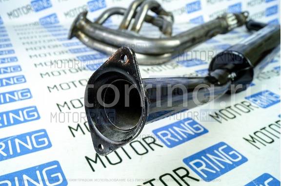Комплект паук 4-2-1 и резонатор Stinger Auto без глушителя для 3-дверной Лада 4х4 (Нива)
