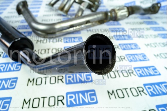Комплект паук 4-2-1 и резонатор Stinger Auto без глушителя для 3-дверной Лада 4х4 (Нива)