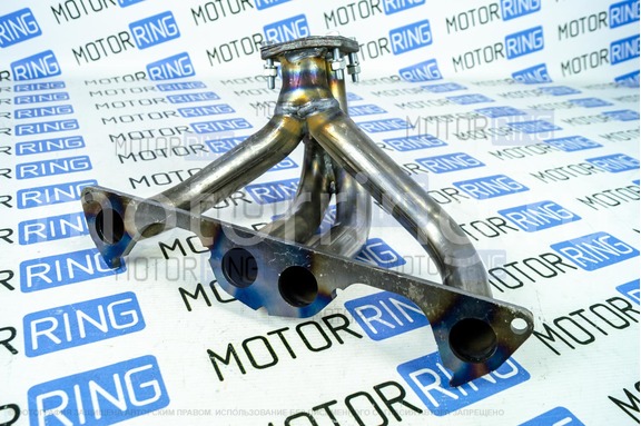 Комплект паук 4-2-1 и резонатор Stinger Auto без глушителя для 3-дверной Лада 4х4 (Нива)