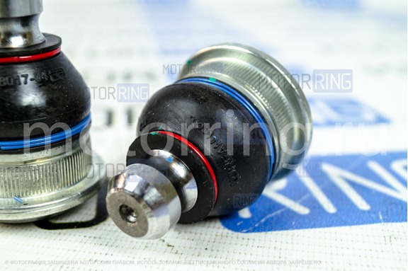 Комплект шаровых опор TRT-Parts с круговой проточкой для Лада Ларгус, Рено Логан до 2013 г.в.