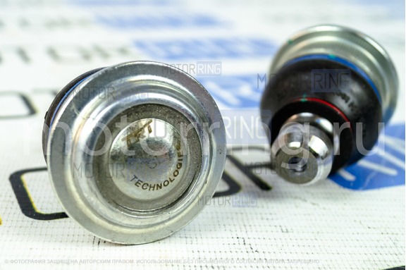 Комплект шаровых опор TRT-Parts с круговой проточкой для Лада Ларгус, Рено Логан до 2013 г.в.
