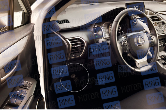 Бесштыревой блокиратор рулевого вала Гарант Форт 25003.N для Лексус NX