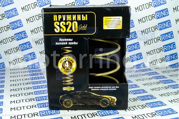 Пружины холодной навивки передней подвески SS20 Gold Progressive (переменный шаг) для 8 кл ВАЗ 2108-21099, 2113-2115, 2110-2112