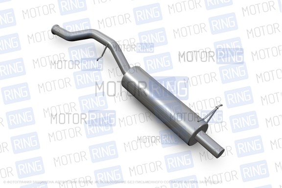 Прямоточный глушитель AutoProduct Parts Ф51 для Лада Калина, Калина 2 хэтчбек