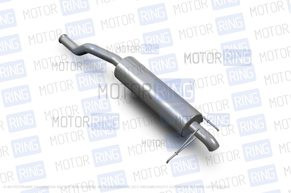 Прямоточный глушитель AutoProduct Parts Ф51 для ВАЗ 2113, 2114