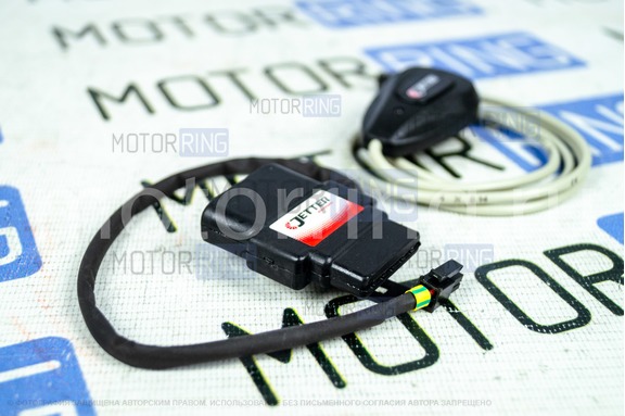 Корректор педали Jetter KA F с брелоком для автомобилей Chevrolet, Citroen, Datsun, Fiat, Gaz, Uaz, Great Wall, Hyundai, Kia, Lancia, Peugeot