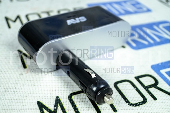 Разветвитель прикуривателя без провода 12/24V AVS на 3 входа с USB