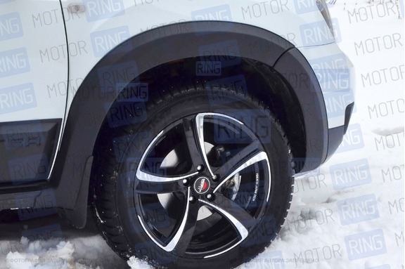 Расширители колесных арок КАРТ для Renault Duster с 2015 г.в.