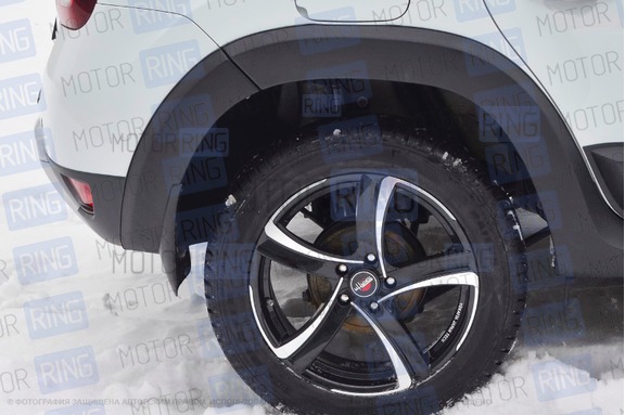 Расширители колесных арок КАРТ для Renault Duster с 2015 г.в.