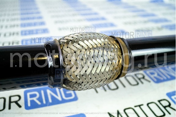 Резонатор (труба) Stinger Auto с гофрой под штатную установку для ВАЗ 2113-2115