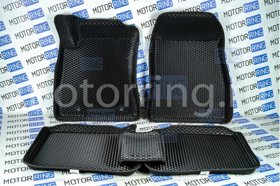 Формованные коврики EVA 3D Boratex в салон для Nissan Sentra 2014-2017 г.в.