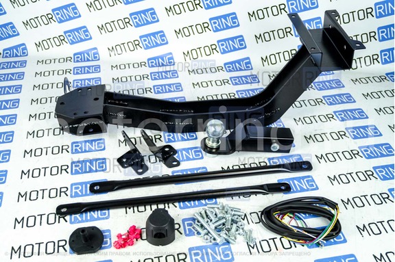 Фаркоп N-Parts усиленный с квадратом под лебедку для Лада 4х4, Нива Легенд