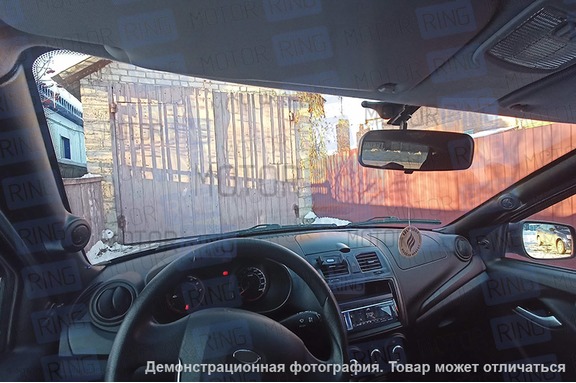 Стойки под пищалки черные (направлены в салон) для Лада Гранта, Калина 2