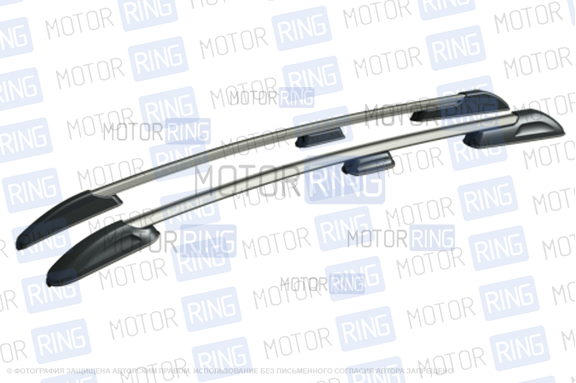 Рейлинги серые АПС для Mazda 3 2003-2009 г.в.
