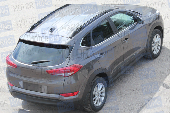 Рейлинги АПС черные для Hyundai Tucson 3 2015-2021 г.в.