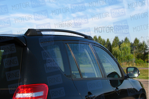 Рейлинги черные АПС для Toyota RAV4 (3) 2005-2014 г.в.